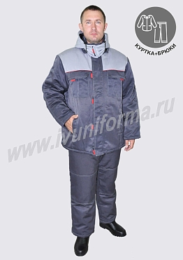 Костюм рабочий мужской арт. Р-02-42-ГР